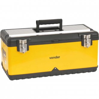 Caixa para ferramentas, met�lica, 59,0 cm x 28,5 cm x 27,0 cm, CMV 0590, VONDER