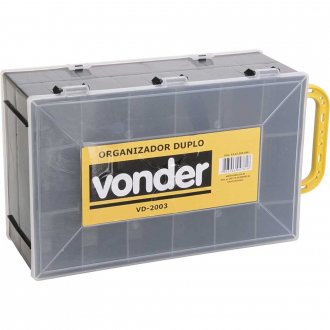 Organizador pl�stico duplo, VD 2003, VONDER