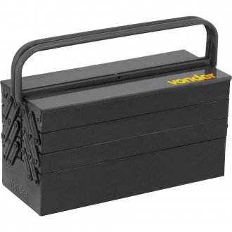 Caixa met�lica sanfonada para ferramentas, com 7 gavetas, 50,0 cm x 19,0 cm x 24,0 cm, VONDER
