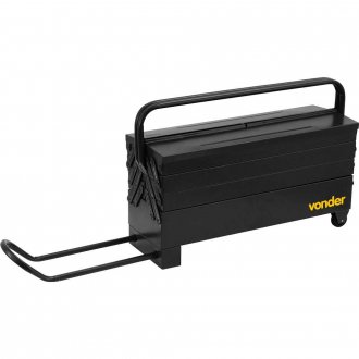 Caixa met�lica sanfonada para ferramentas, com 7 gavetas, 60,0 cm x 19,0 cm x 24,0 cm, com roda, VONDER