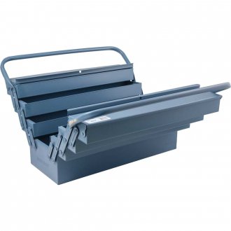 Caixa met�lica sanfonada para ferramentas, com 7 gavetas, 50,0 cm x 20,0 cm x 25,5 cm, 507-F, MARCON