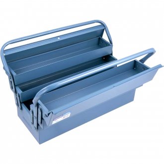 Caixa met�lica sanfonada para ferramentas, com 5 gavetas, 50,0 cm x 20,0 cm x 20,5 cm, 550, MARCON