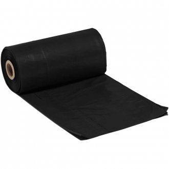 Lona pl�stica preta, 8 m x 100 m, 120 kg, LONAX