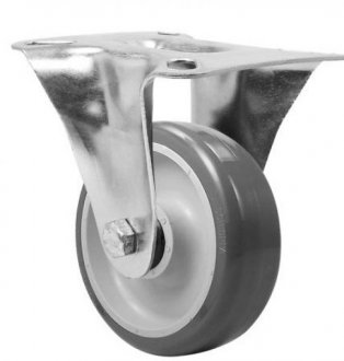 Rod�zio fixo industrial leve 5