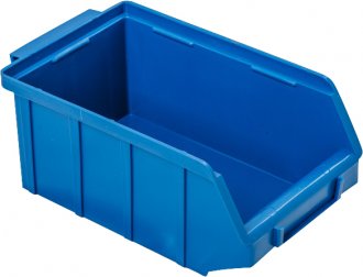 Gaveteiro pl�stico, n� 3, azul, 7,5 cm x 10,5 cm x 18,0 cm, NACIONAL