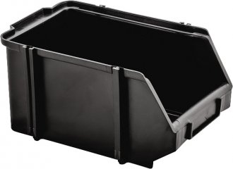 Gaveteiro pl�stico, n� 5, preto, 12,0 cm x 15,0 cm x 25,0 cm, NACIONAL