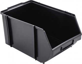 Gaveteiro pl�stico, n� 7, preto, 17,0 cm x 21,5 cm x 34,0 cm, NACIONAL