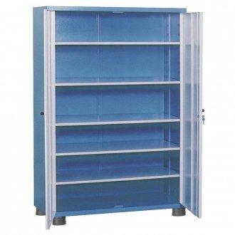 Arm�rio para ferramentas, com portas de a�o e 5 prateleiras regul�veis, AM-11, MARCON