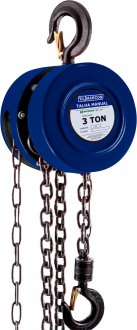 Talha manual, 3 toneladas (3 tf), eleva��o 3 m de corrente, TA-7, MARCON