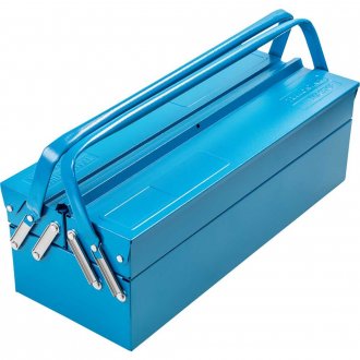 Caixa met�lica sanfonada para ferramentas, com 3 gavetas, 500,0 mm x 200,0 mm x 245,0 mm, 43800004, TRAMONTINA