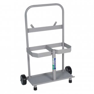 Carrinho para transporte de cilindro de oxig�nio e acetileno, para 2 cilindros P, TM-22, MARCON