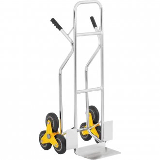Carrinho para transporte de carga, 100 kgf, com 6 rodas de borracha, CCV 0100, VONDER