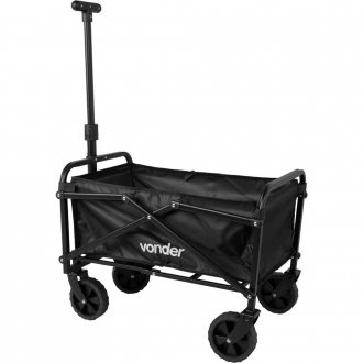 Carrinho para carga, dobr�vel, com bolsa, 60 kgf, CDV 060 VONDER