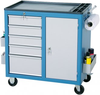 Carro para ferramentas, com 5 gavetas, CR-15, MARCON