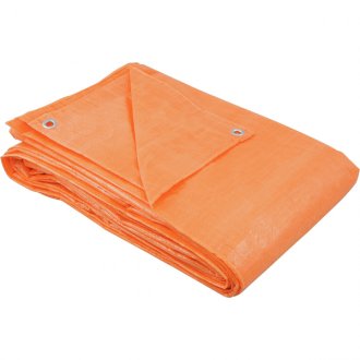 Lona de polietileno laranja 6 m x 4 m, NOVE54