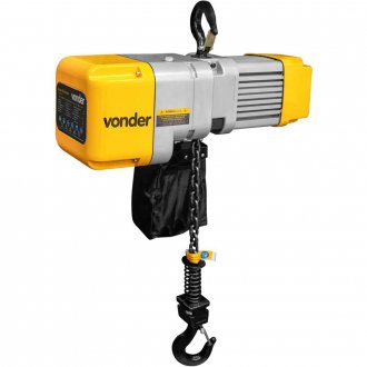 Talha el�trica, 1,0 tonelada (1,0 tf), eleva��o 3 m, 380 V~, VONDER