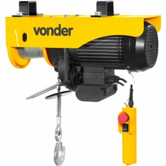 Guincho el�trico para  0,5 tonelada (0,5 tf) / 1 tonelada (1,0 tf) GEV 1000 220 V~ VONDER