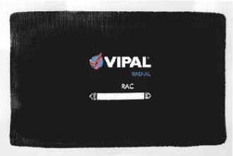 Manch�o para pneu radial, 1 lona, 75 mm x 55 mm, RAC10 303810 VIPAL