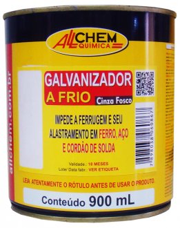 Composto para galvaniza��o a frio, 900 ml, ALLCHEM