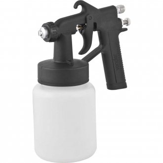 Pistola para pintura, com caneca pl�stica, ar direto, PDV 90, VONDER