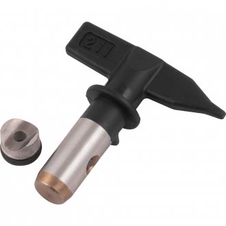 Bico leque 211, abertura de 10 cm a 15 cm, espessura 0,28 mm, para m�quina Airless VONDER