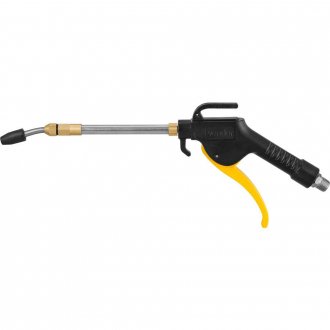 Pistola de ar para limpeza, bico longo, rosca 1/4