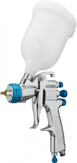 Pistola para pintura com caneca em pl�stico tipo gravidade, SLG-520-G, DEVILBISS