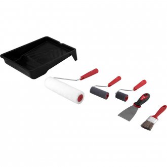 Conjunto para pintura e decora��o com 7 pe�as, NOVE54