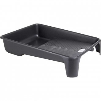 Bandeja pl�stica para pintura, preta, para rolos de 23,0 cm, VONDER
