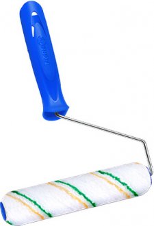 Rolo de l� sint�tica para pintura, 15 cm, com suporte, antirrespingo, 1375-150 TIGRE