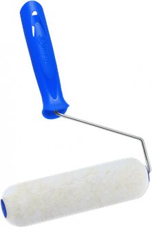 Rolo de l� de carneiro para pintura, 15 cm, com suporte, 1383-150, TIGRE