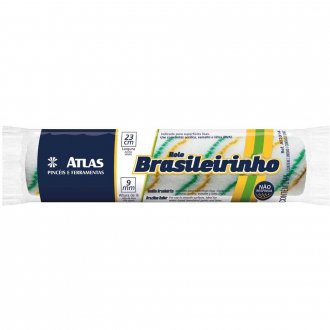 Rolo para pintura de poliamida sem suporte, 23 cm, BRASILEIRINHO, AT2014 ATLAS