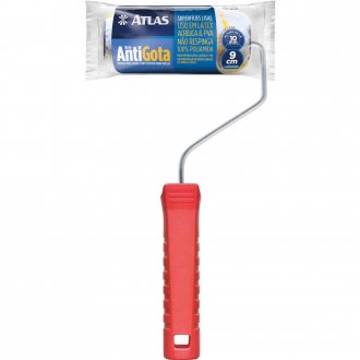 Rolo para pintura, 9 cm, com garfo, antigota, 321/9 ATLAS