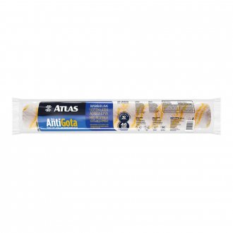 Rolo de l� para pintura, antigota duplo, 46 cm, sem garfo, AT921/10 ATLAS