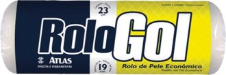 Rolo de l� de caneiro para pintura, 23 cm, sem cabo, ATLAS
