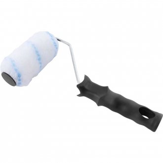 Rolo de l� para pintura, antirrespingo, 9 cm, com suporte, VD 959, VONDER