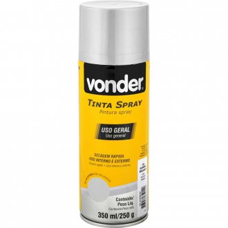 Tinta em spray alum�nio, 350 ml/250 g, VONDER