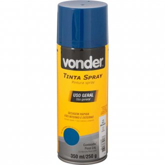 Tinta em spray azul, 350 ml/250 g, VONDER