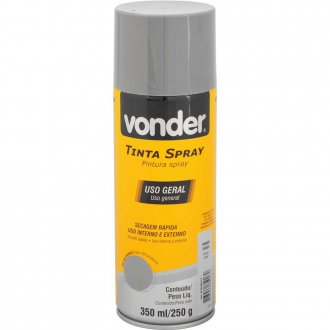 Primer fundo spray, uso geral, 350 ml/250 g, VONDER