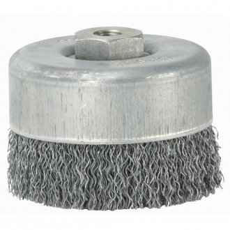 Escova copo ondulado 125 mm, M14, F.0,30, ABRASFER