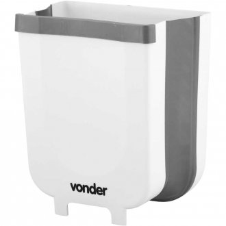 Lixeira dobr�vel, 9 litros, VONDER