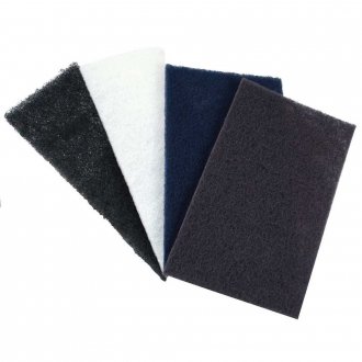 Folha Scotch-Brite macia, 102 mm x 260 mm, 5 folhas, 3M