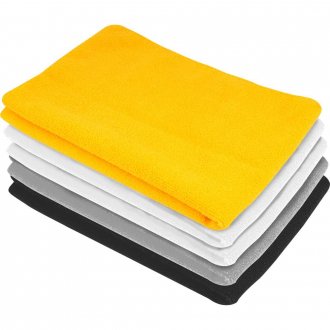 Toalha de microfibra, 30 cm x 40 cm, 200 g/m� (gsm), jogo com 5 pe�as, VONDER