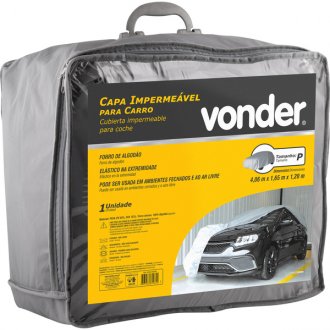 Capa imperme�vel para carro, tamanho P, VONDER