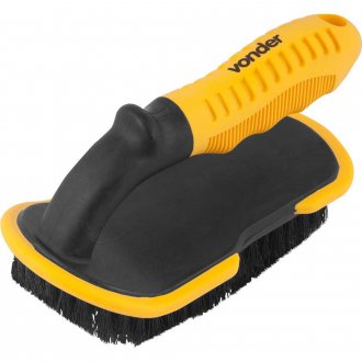 Escova para limpeza de tapetes/carpetes, com cabo, VONDER