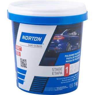 Massa para polir, base d'�gua, 1 kg, NORTON