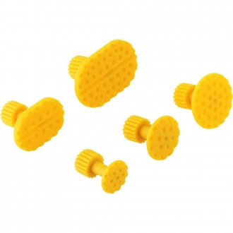 Ventosas de nylon para martelinho de ouro, 5 pe�as, VONDER