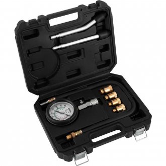Medidor de compress�o para motor, com adaptadores 0 - 300 PSI, VONDER