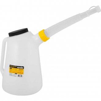 Jarra para �leo com bico sanfonado flex�vel, 5 litros, VONDER