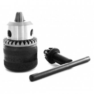 Mandril 10M 3/8X24 m�dio 1,5-10,0 mm com chave DW22E, DEWALT